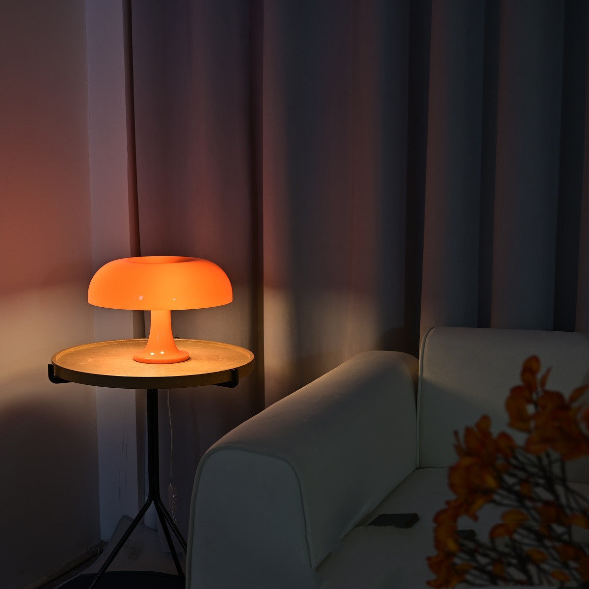 Mushroom Table Lamp - Vellum Venture