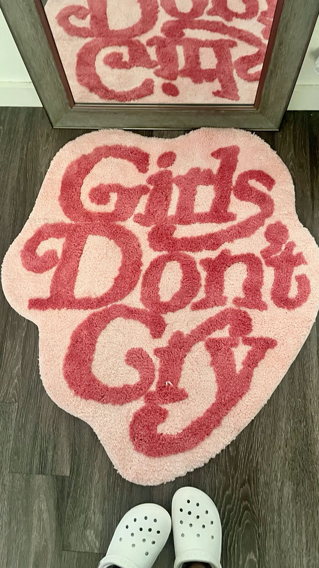 Girls Don't Cry Rug - Vellum Venture