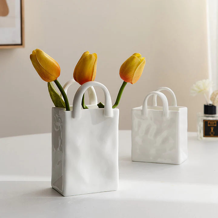 Paperbag Vase (2 Styles) - Vellum Venture
