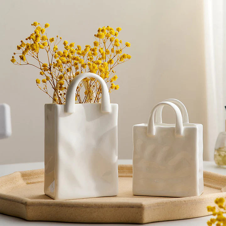 Paperbag Vase (2 Styles) - Vellum Venture