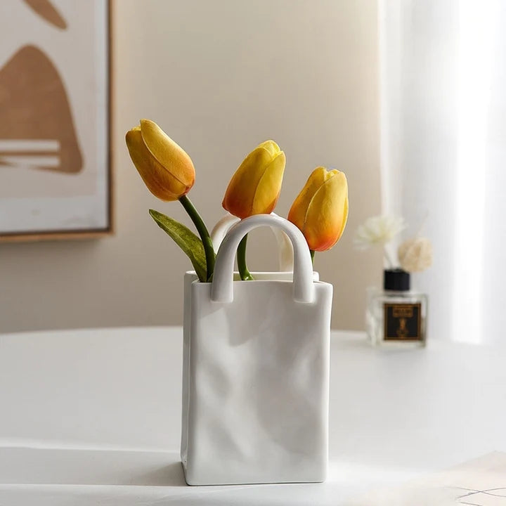 Paperbag Vase (2 Styles) - Vellum Venture