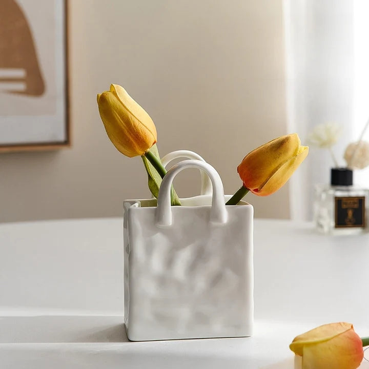 Paperbag Vase (2 Styles) - Vellum Venture